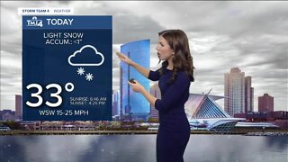 More snow showers Thursday