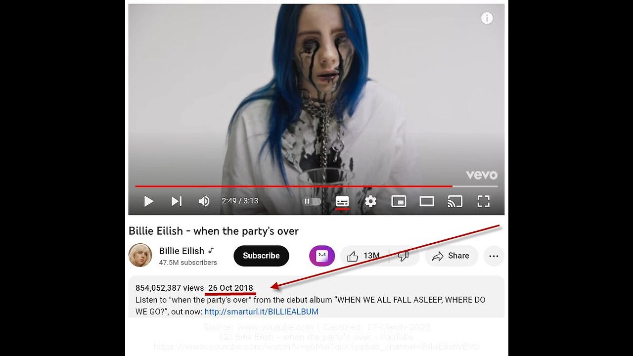 Billie Eilish - Demonic Graphene, Oct 2018
