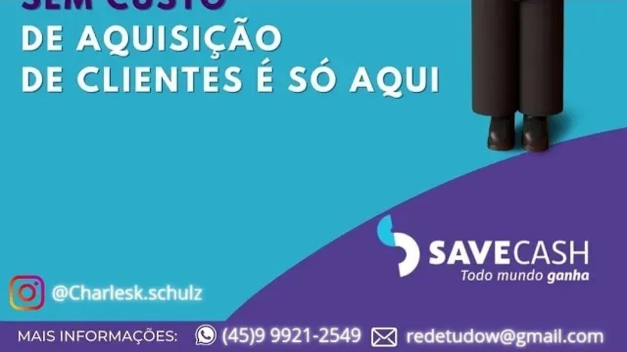 VENHA SER UM CONSULTOR DA SAVE CASH