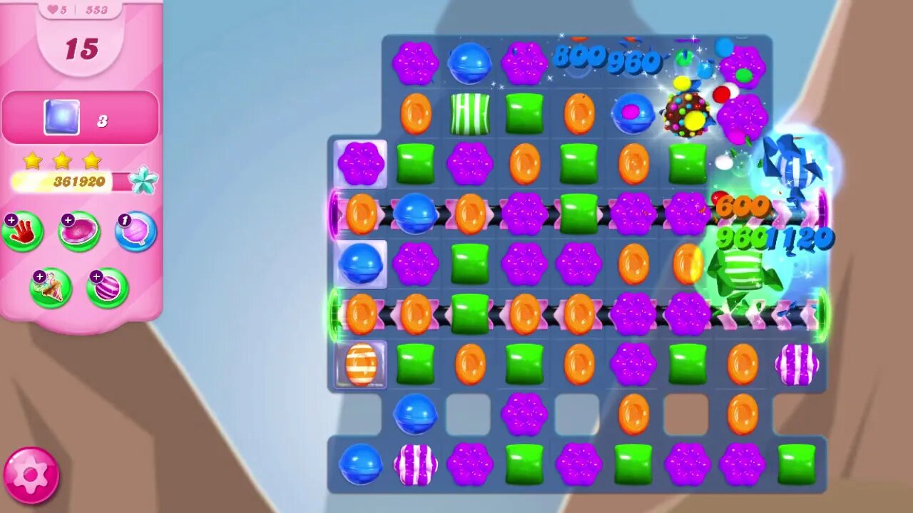 Candy Crush Saga Level 553