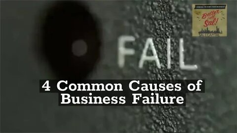 4 Common Causes of Business Failure