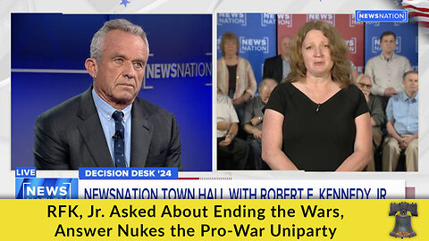 RFK, Jr. Asked About Ending the Wars, Answer Nukes the Pro-War Uniparty