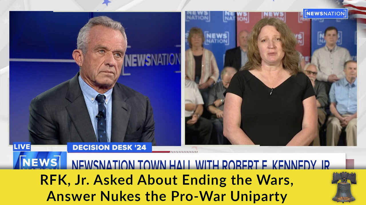 RFK, Jr. Asked About Ending the Wars, Answer Nukes the Pro-War Uniparty