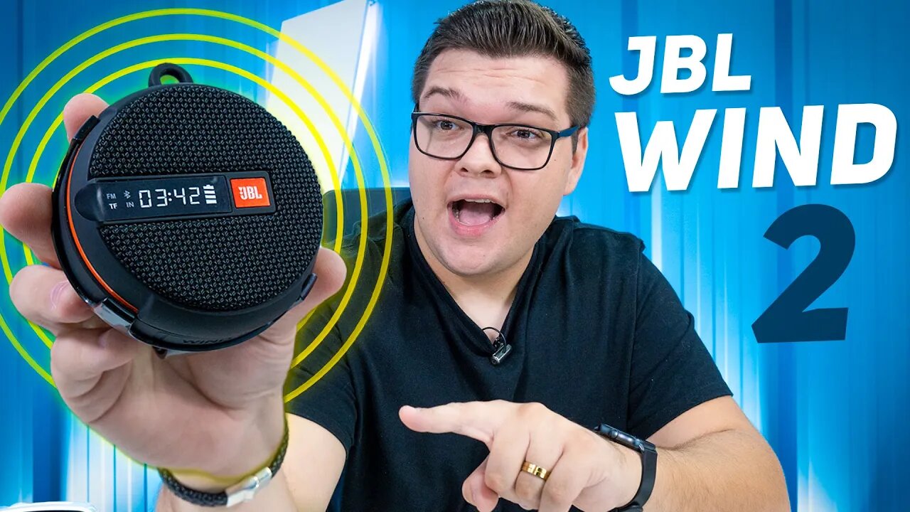 JBL WIND 2 | 5W e FEITA para MOTOS e BICICLETAS!