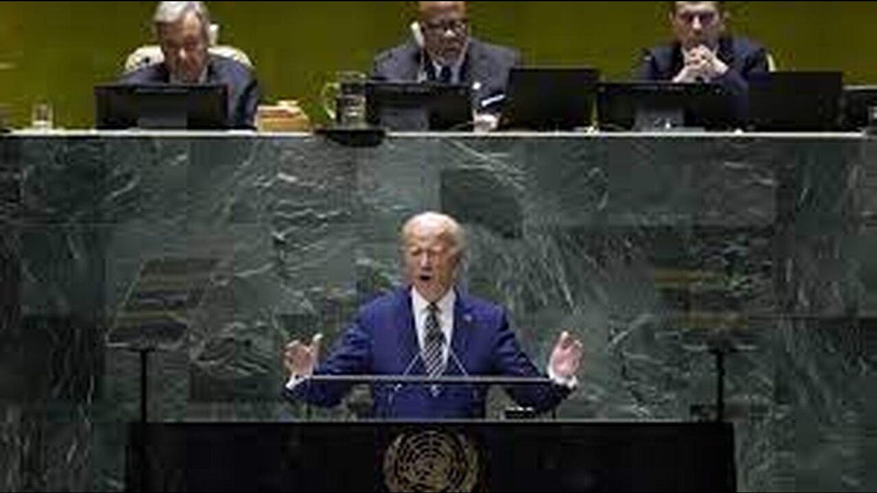 Biden to address U.N. General Assembly_ speech will include support for Ukraine