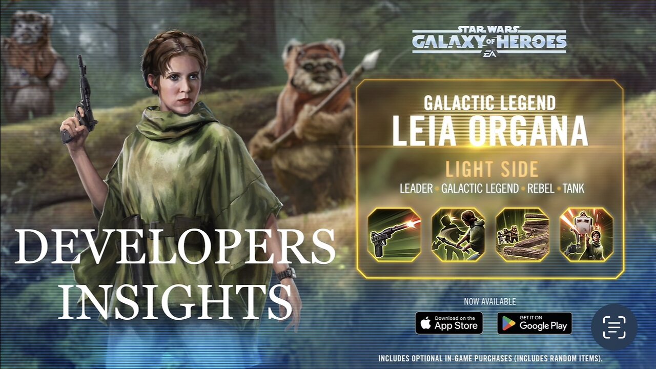 GL Leia Organa: Developers Insights