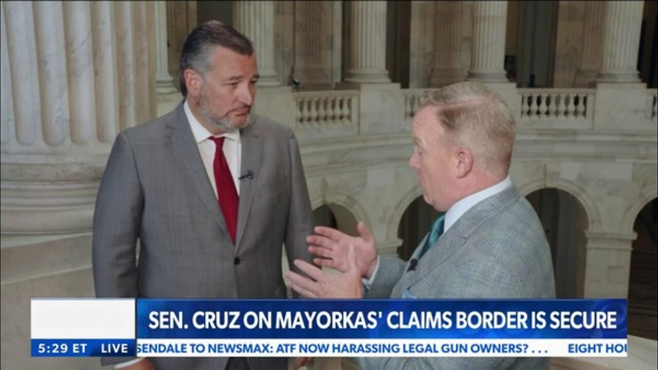 SENATOR CRUZ GIVES BIDEN ADMIN A REALITY CHECK ON BORDER SITUATION