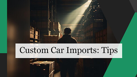 How can I import automotive accessories for customization?