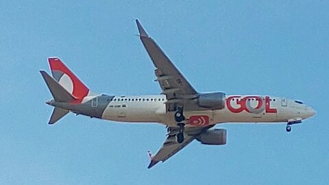 Boeing 737 MAX 8 PR-XMB coming from Salvador to Fortaleza
