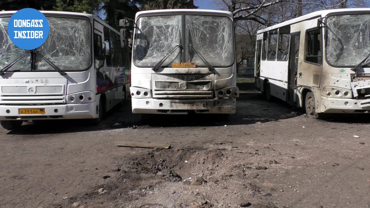 RPD - L'armée ukrainienne bombarde lourdement la périphérie de Donetsk et Gorlovka - 1er avril 2020