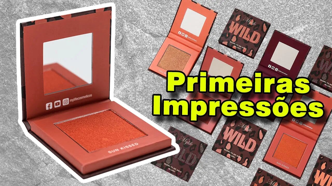 BLUSH WILD MYLIFE - Primeiras Impressões - Wild My Life