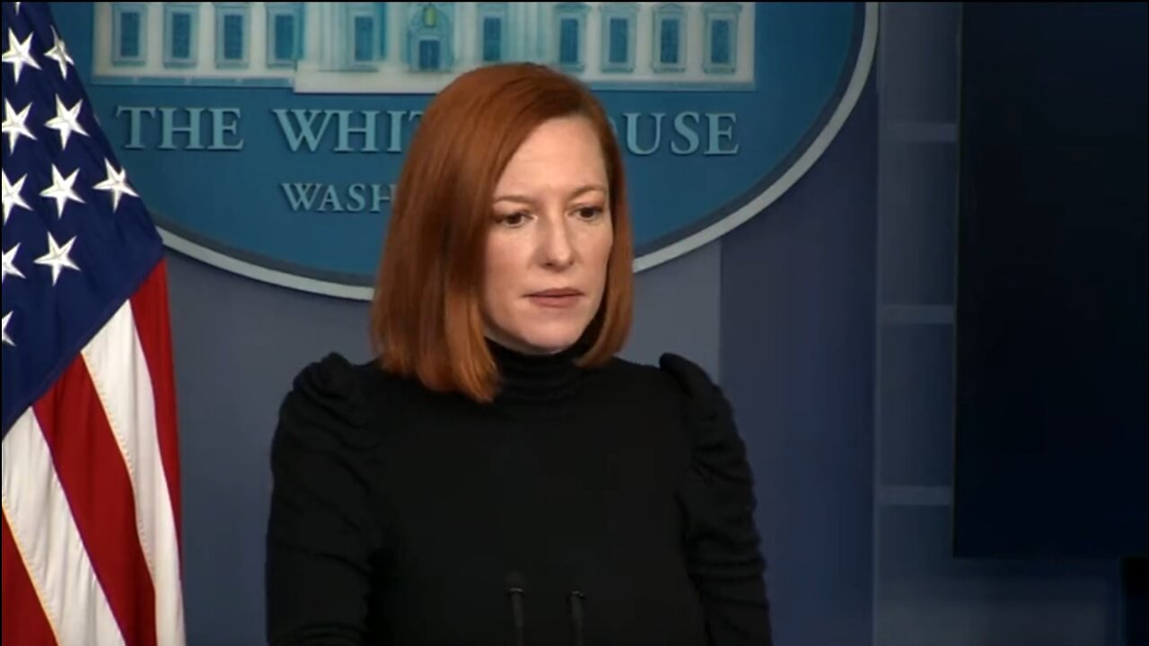 Psaki: We Won't Partner With Trump To Convince Unvaxxed To Get Vaxxed