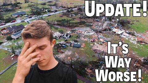 2022 Tornado Update! | It's Way Worse! | Birds Eye View | Texas Storm Damage!