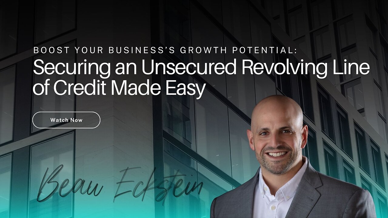 Boost Your Business’ Growth Potential: Securing an Unsecured Revolving Line of Credit Made Easy