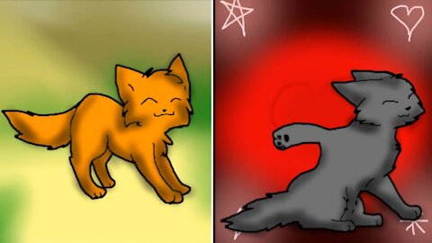 warrior cats dance party! (180 subs and 9 yr old animator)