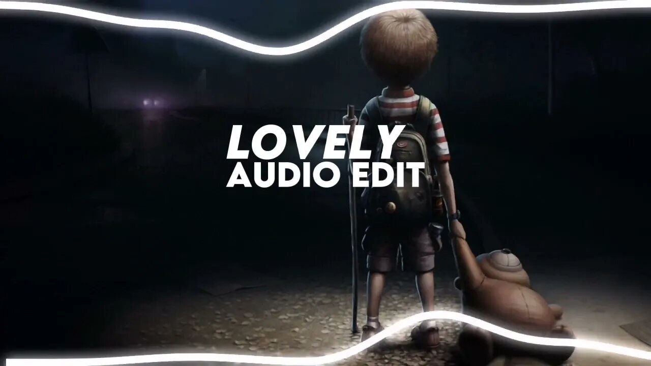 lovely - billie eilish, khalid [edit audio]