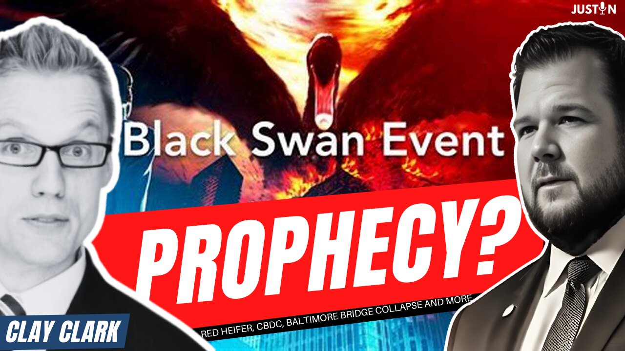 BLACK SWAN? | Red Heifer Prophecy, CBDC, Baltimore Bridge Collapse and More with Clay Clark