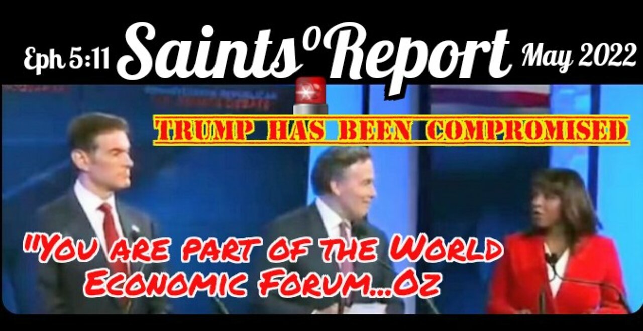 1k37. 🚨President Trump IS COMPROMISED. Endorsed a Globalist Agent.