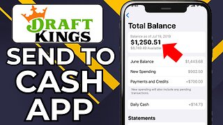 HOW TO WITHDRAW MONEY FROM DRAFTKINGS TO CASH APP