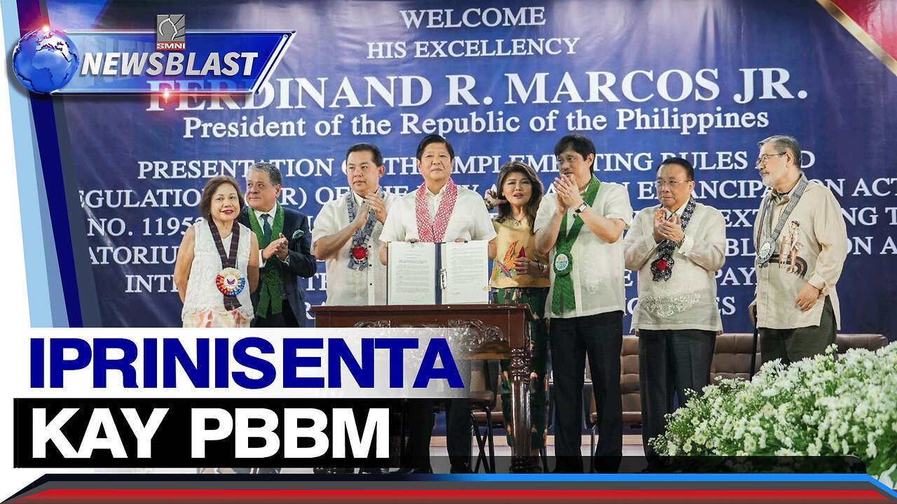 IRR ng New Agrarian Emancipation Act, iprinisenta kay PBBM