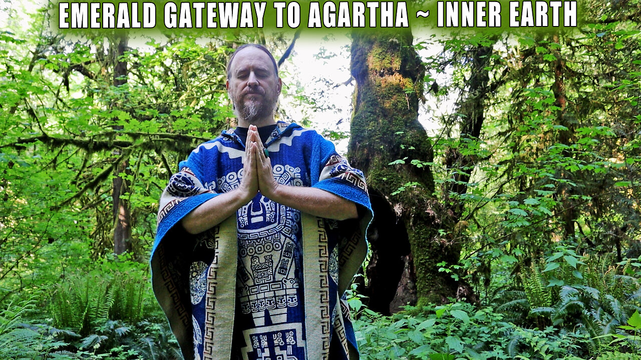 Emerald Gateway Activation 🕉 Sacred Portal to Agartha (Inner Earth) with Paul White Gold Eagle