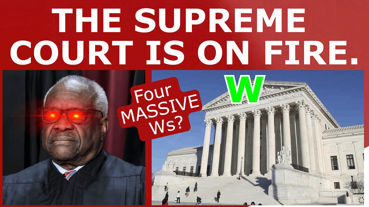 The Supreme Court Has Been CRUSHING IT.