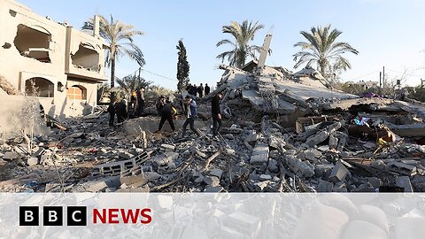 Israeli military carries out wave of attacks in Gaza BBC News