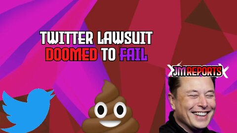 Twitter puts the poo emoji in their lawsuit and it disparages them against Elon Musk