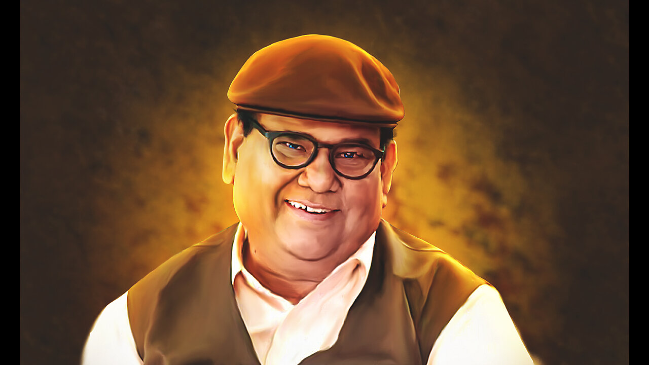 Digital Art of Legend Bollywood Actor Satish Koushik