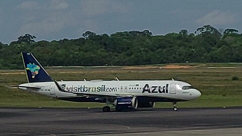 Airbus A320NEO PR-YRV pousa em Manaus vindo de Campinas