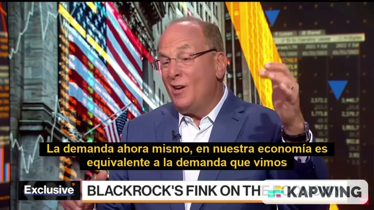 #SHORT Larry Fink de Blackrock en modo sincericidio "Es una crisis generada"