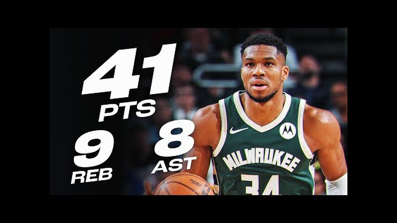 Giannis Antetokounmpo GOES OFF For 41 PTS In Bucks W! | November 20, 2024