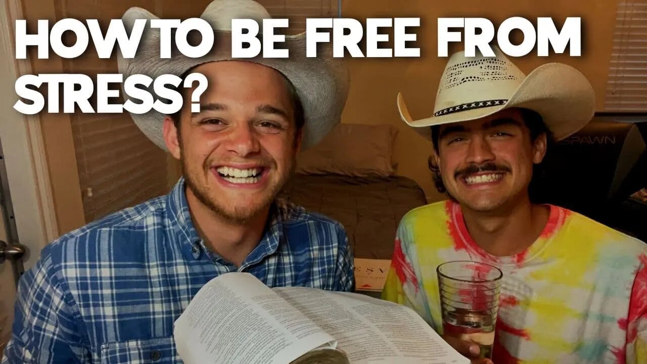 HOW TO BE FREE FROM STRESS w/@Zach Harris