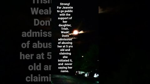 Victims strength over the abuser's weakness