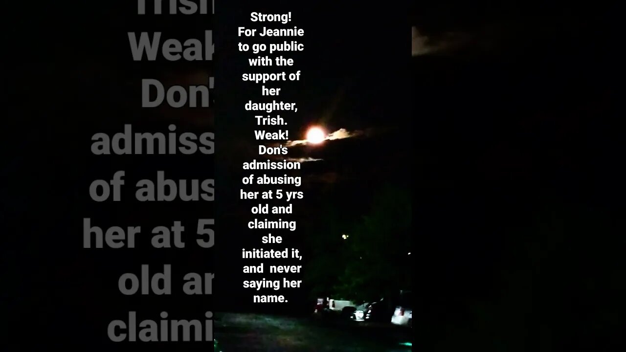 Victims strength over the abuser's weakness