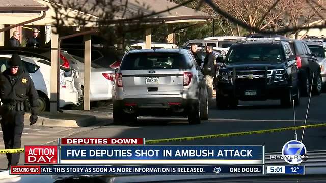 Douglas County deputy killed, 4 others injured in shooting at apartment complex; suspect dead