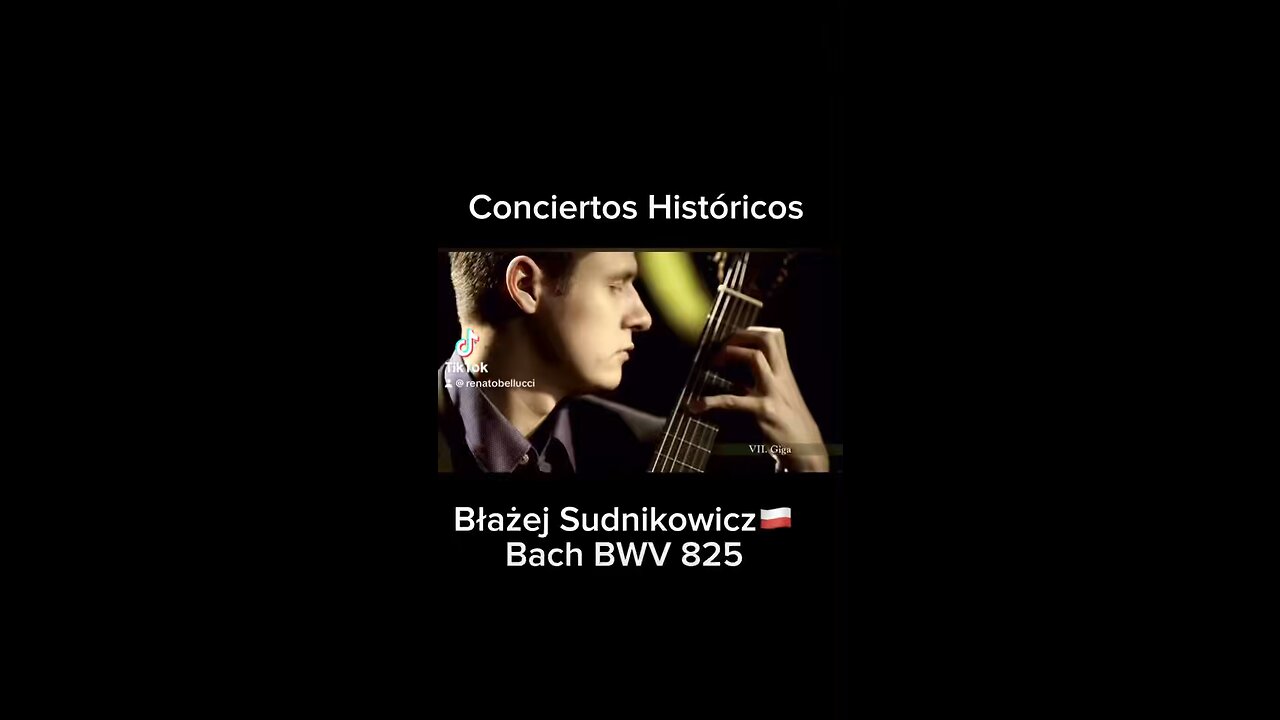 Błażej Sudnikowicz 🇵🇱, Bach BWV 825