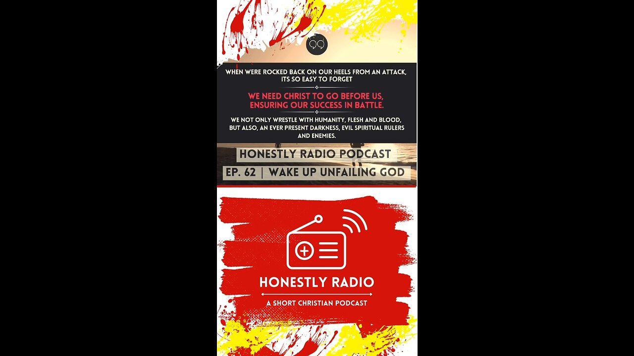 Victory is in Christ alone. Your battle is bigger than it seems. | Honestly Radio Podcast