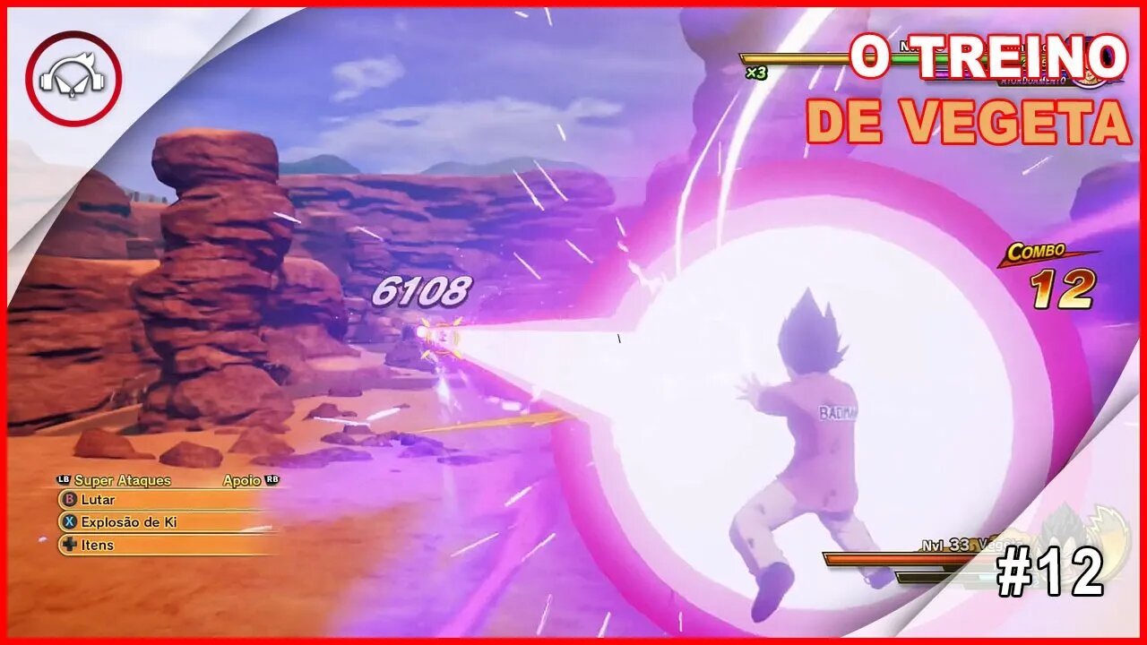 Dragon Ball Z Kakarot O Treino De Vegeta #12 - Gameplay PT-BR