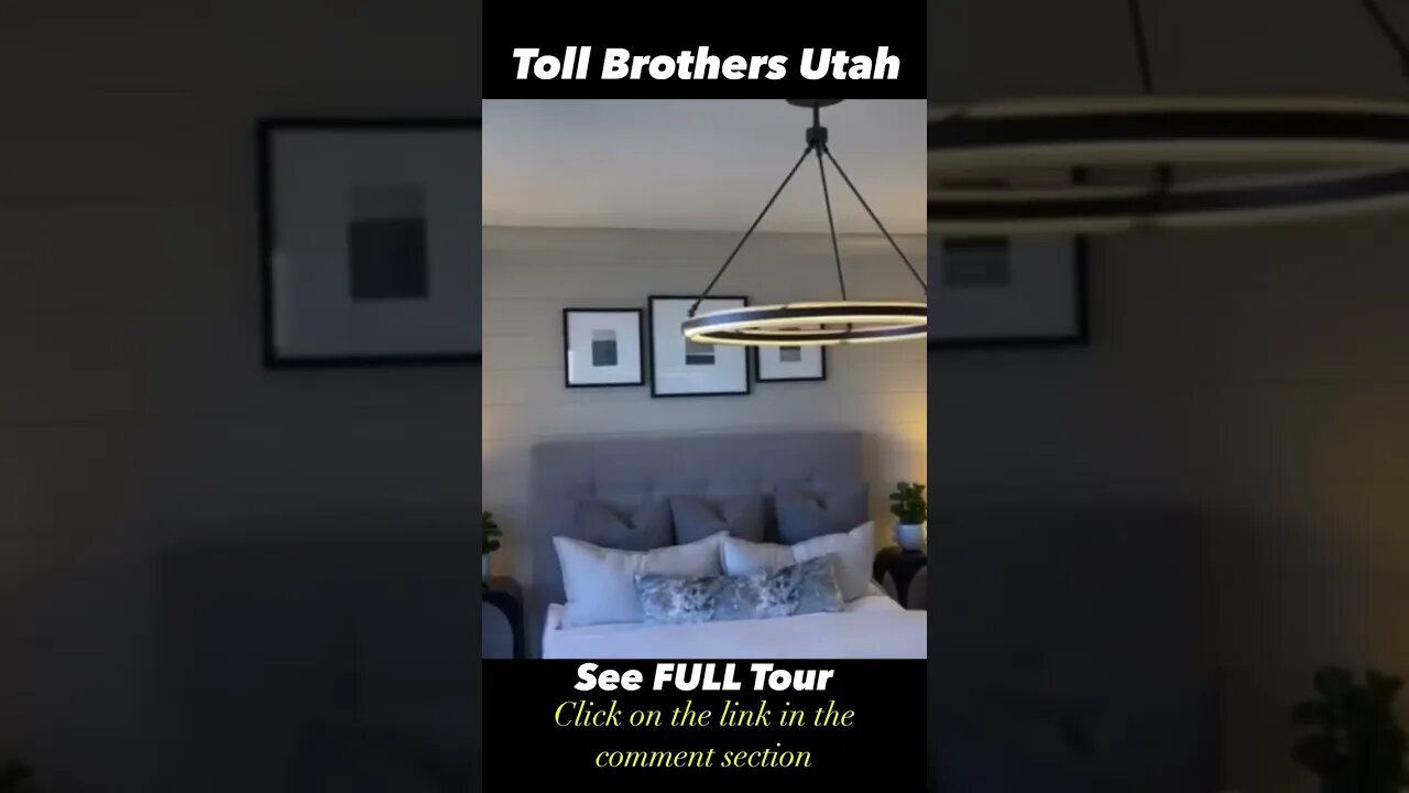 Porter Luxury Model Home Tour - Utah House Built by Toll Brothers #hometour