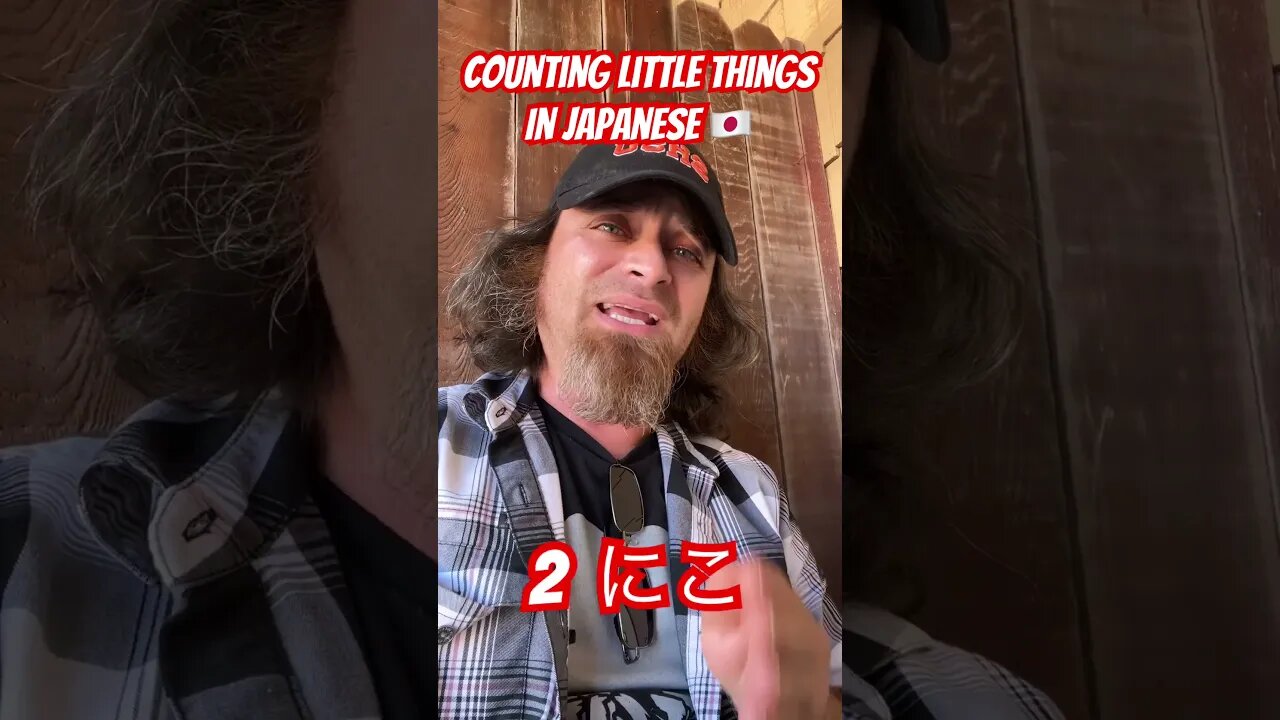Counting little things in #japanese 🇯🇵 #japan #language