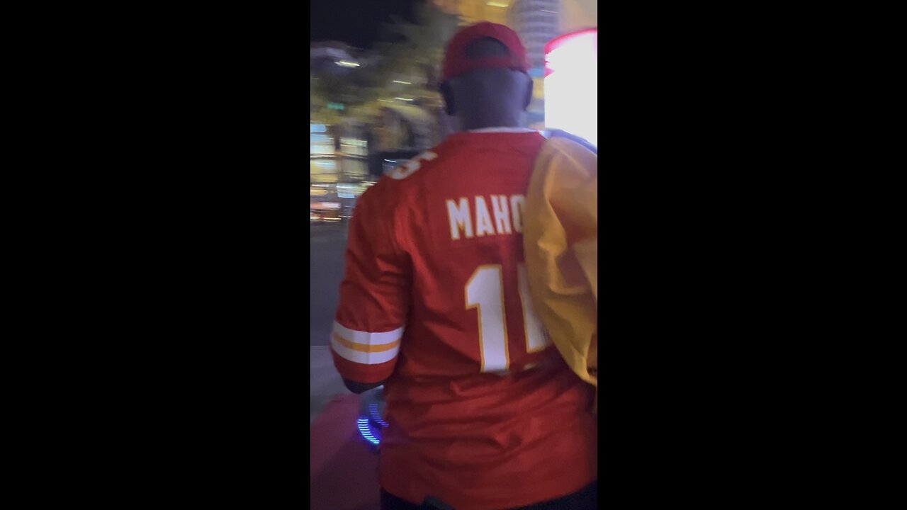 Tech9 music everywhere in las Vegas after SuperBowl