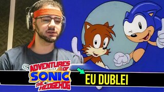 Dublagem do Rk Play no Desenho do Sonic