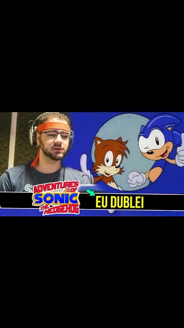 Dublagem do Rk Play no Desenho do Sonic