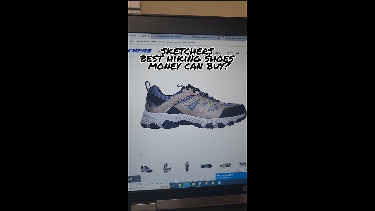 Skechers hiking shoes walmart clearance