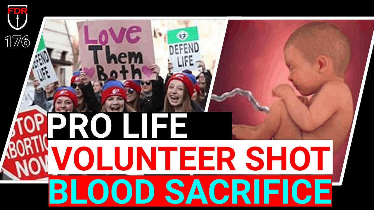 Pro Life Volunteer Shot Going Door to Door