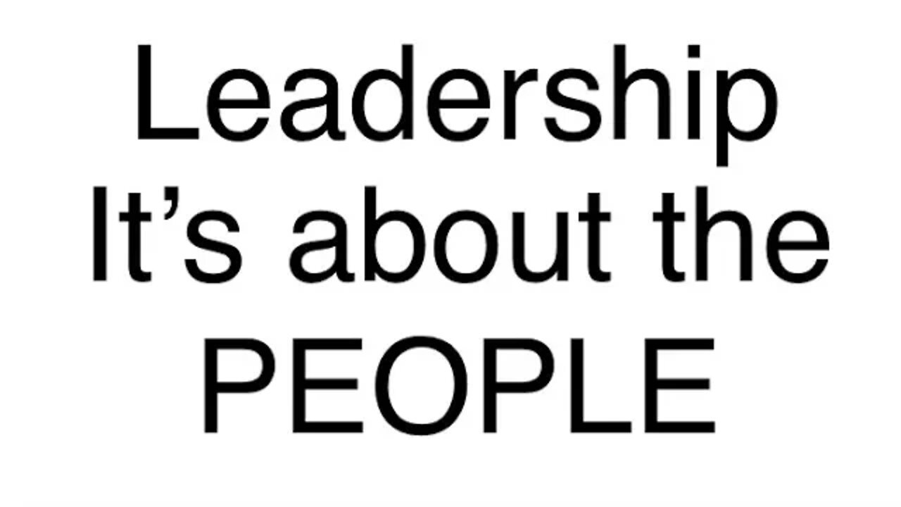 Off the Cuff: Leadership