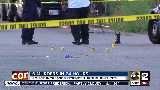 6 people killed in span of 24 hours