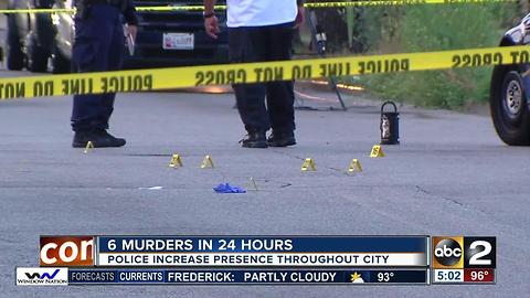 6 people killed in span of 24 hours