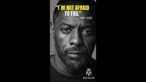 "ARE YOU AFRAID TO FAIL?" - Idris Elba #shorts